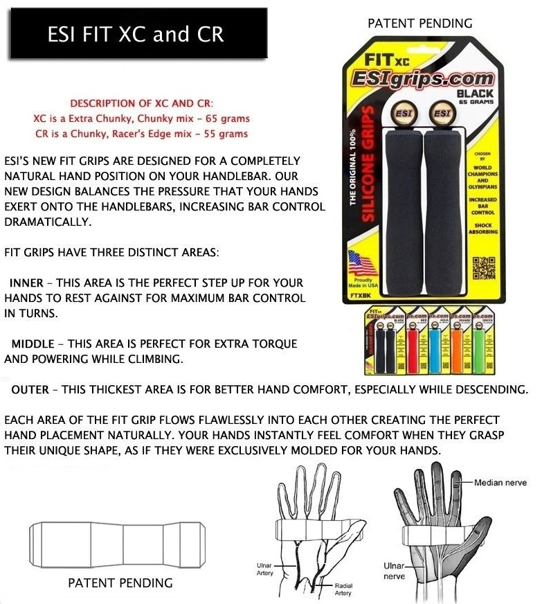 ESI Grips ESI Fit XC Ergo 2 ESI Grips ESI Fit XC Ergo - Image 2