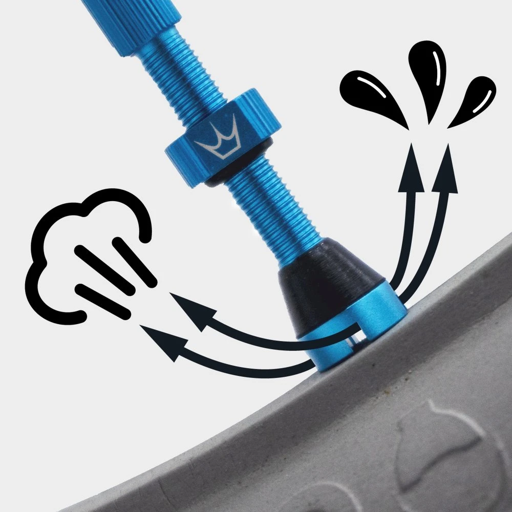 Peaty´s Chris King MK 2 Tubeless Valves - Mango 2 Peaty´s Chris King MK 2 Tubeless Valves - Mango - Image 2