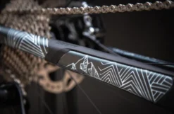 Dyedbro Stay Free White + Blackground Matt -Cycling Equipment Store 78062 dyedbro stay free white blackground matt