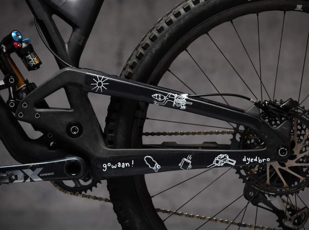 Dyedbro Gowaan White Matt 2 Dyedbro Gowaan White Matt - Image 2