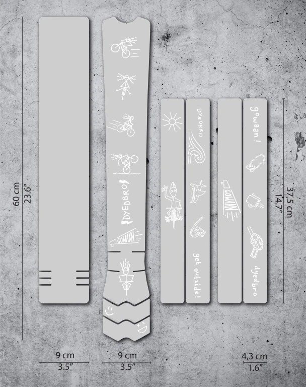 Dyedbro Gowaan White Matt 5 Dyedbro Gowaan White Matt - Image 5