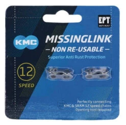 KMC MissingLink 12NR EPT Silver (2 Pcs)
